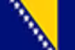 Bosnia and Herzegovina’s flag.